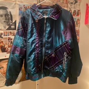 Outbrook muilti textural vintage jacket